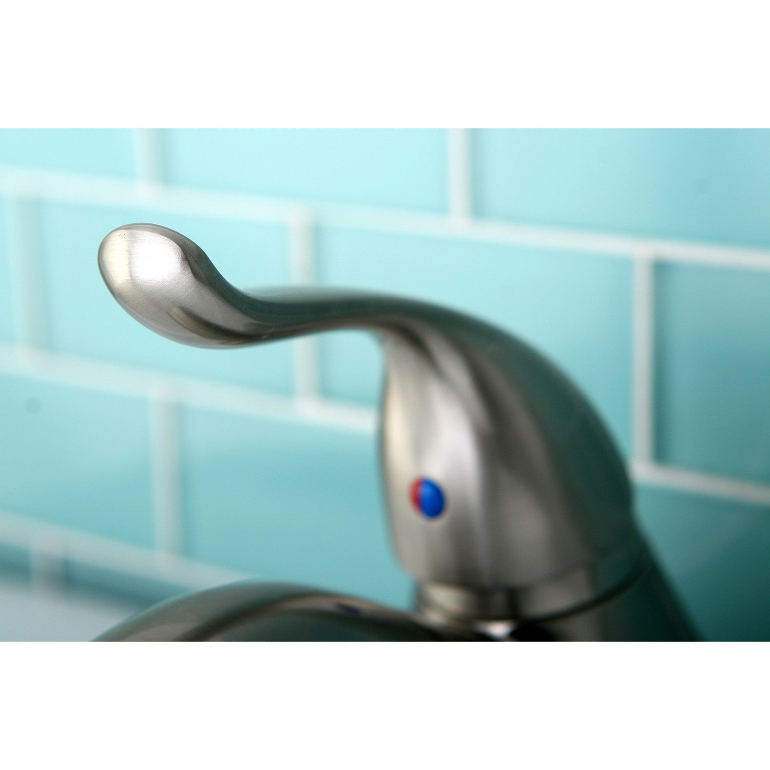 Kingston Tulare KB5548YL - Yosemite Single-Handle 3-Hole Deck Mount 4-Inch Centerset Bathroom Faucet with Pop-Up Drain, Brushed Nickel — thumbnail 3